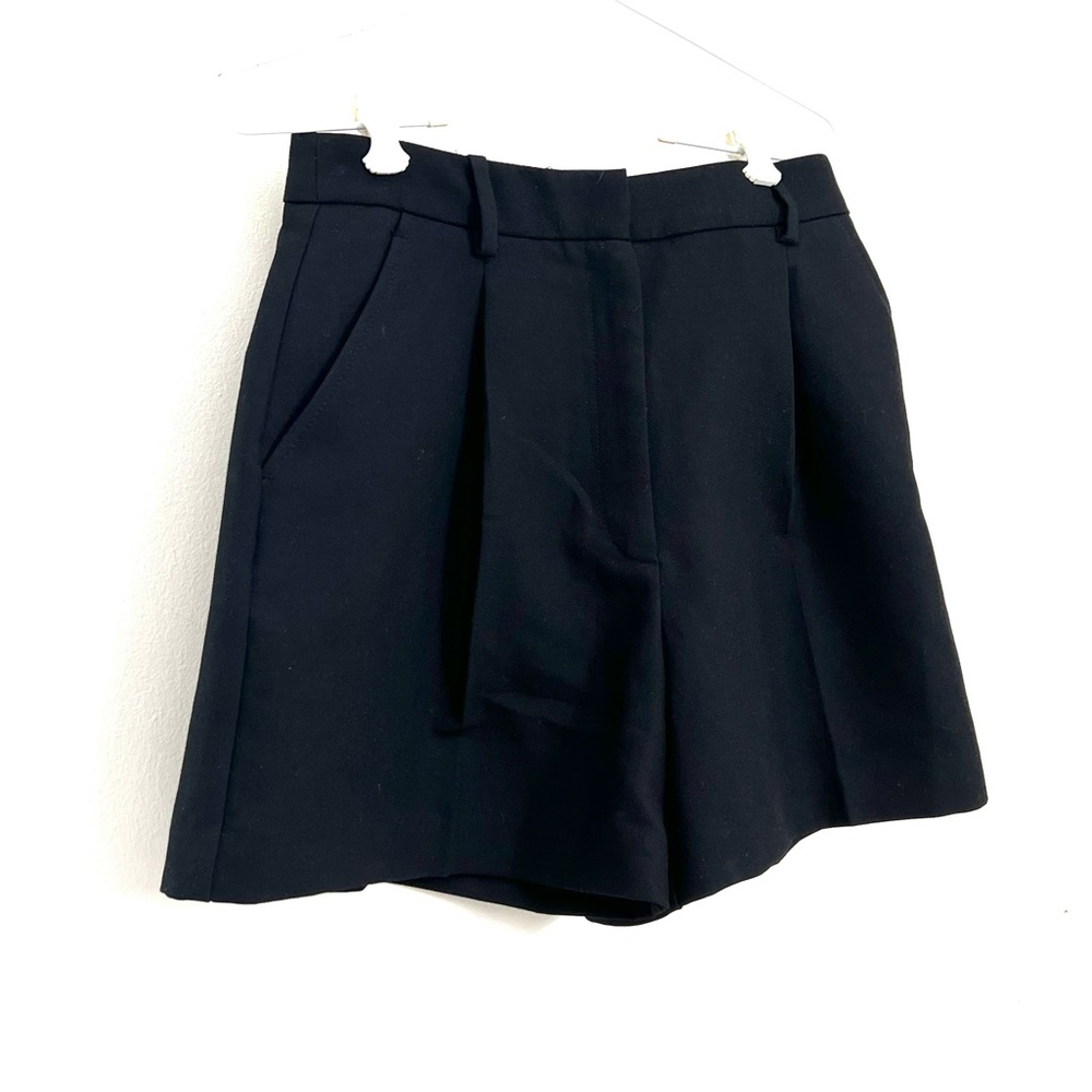 Pleated high rise shorts from zara, XS